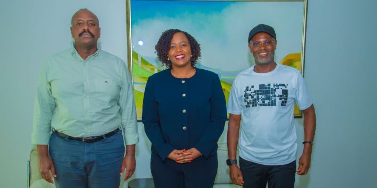 Gen Kainerugaba, NBA Africa CEO Clare Akamanzi Discuss Basketball Growth in Uganda