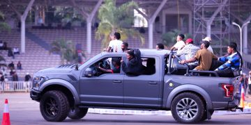 Roaring Engines and Rubber Thrill Mark The Auto Show Weekend