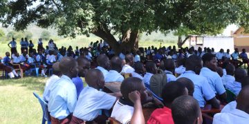 Mogo Uganda Donates Furniture and Learning Materials to Kiswa Primary School