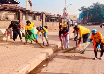 MSC Links Wealth Creation to Sanitation as Emyooga Traders Clean Usafi Market
