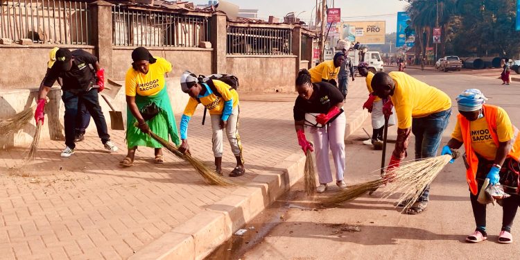 MSC Links Wealth Creation to Sanitation as Emyooga Traders Clean Usafi Market