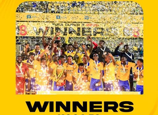 KCCA FC Crowned FUFA Super 8 Champions