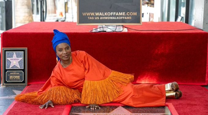 Angélique Kidjo Becomes First Black African Artist to Receive Hollywood Walk of Fame Star