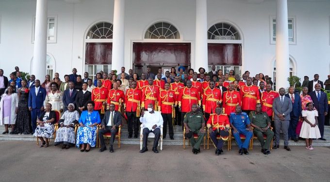 Museveni Presides Over Retirement of 19 UPDF Generals