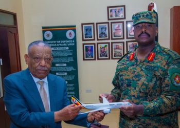 Uganda Airlines Team Briefs Gen Muhoozi on Strategic Growth Plan