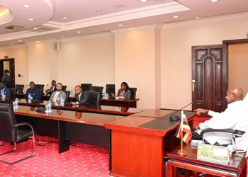 Museveni Meets Tanzanian Delegation Led by Samia Suluhu’s Son