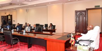 Museveni Meets Tanzanian Delegation Led by Samia Suluhu’s Son