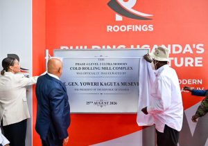 Museveni Inaugurates New Roofings Rolling Mill, Hails Local Value Addition