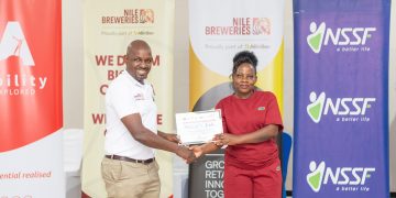 Nile Breweries Equips 230 Retailers in Masaka with Financial and Digital Skills