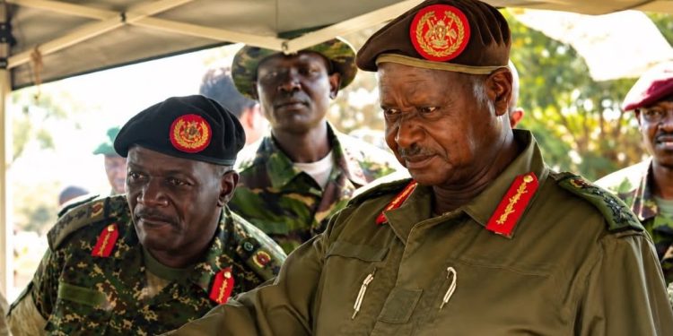 Katumba Wamala Marks 47 Years of Military Service, Pays Tribute to Museveni