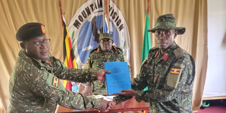UPDF Mountain Infantry Division Gets New Operations and Training Officer