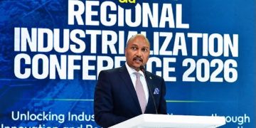 Mr. Humphrey Nzeyi, the Chairman of the Board of Directors of the Private Sector Foundation Uganda (PSFU)