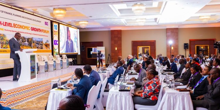 Musasizi Opens 10th Economic Growth Forum, Calls for Evidence-Based Reforms
