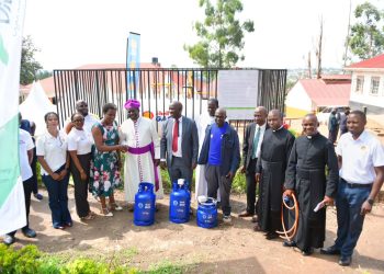 Vivo Energy Commissions Shell Gas Bulk Tank at Buwambo Seed School
