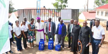 Vivo Energy Commissions Shell Gas Bulk Tank at Buwambo Seed School