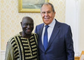 Amb Otunnu Meets Russia’s Lavrov in Moscow as Uganda Boosts UN Chief Bid