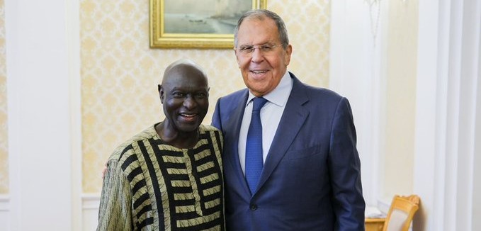 Amb Otunnu Meets Russia’s Lavrov in Moscow as Uganda Boosts UN Chief Bid