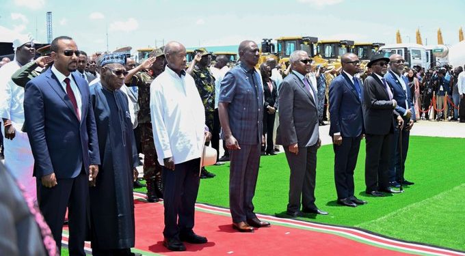 Uganda’s Refinery Will Be Built, Tanzania Cooperation on Tanga Stands, Maintains Museveni at Dangote Lamu Groundbreaking