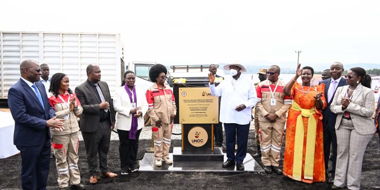 Museveni Breaks Ground for 320-Million-Litre Fuel Storage Terminal