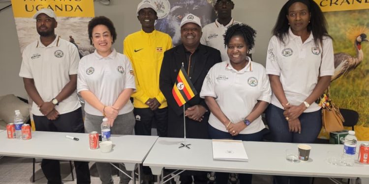 Uganda Embassy in Denmark Honours Cheptegei After Historic Bronze Win in Copenhagen