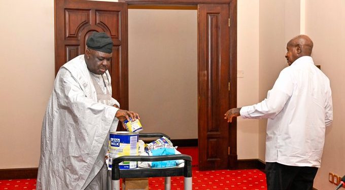 Museveni Hosts Nigerian Investor for Cement, Minerals and Cattle Trade Talks