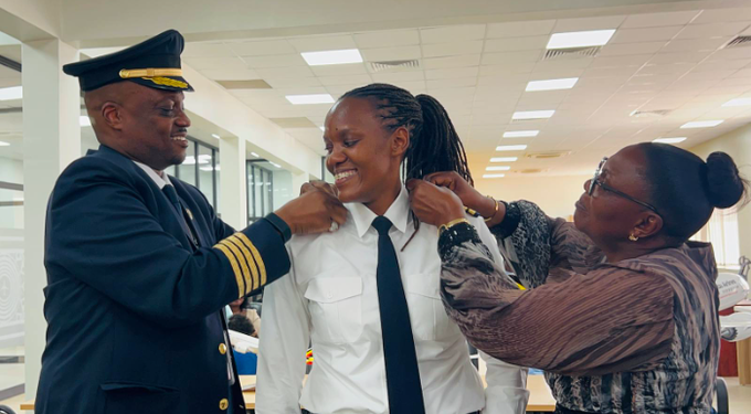 Rita Nasirumbi Becomes Uganda Airlines’ First Female Captain