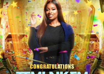Temi Nkem Crowned Winner of Big Brother Naija Season 11