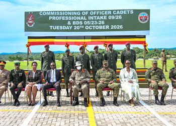 Museveni Commissions 280 UPDF Cadets, Links Military Success to Strong Economy