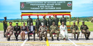 Museveni Commissions 280 UPDF Cadets, Links Military Success to Strong Economy